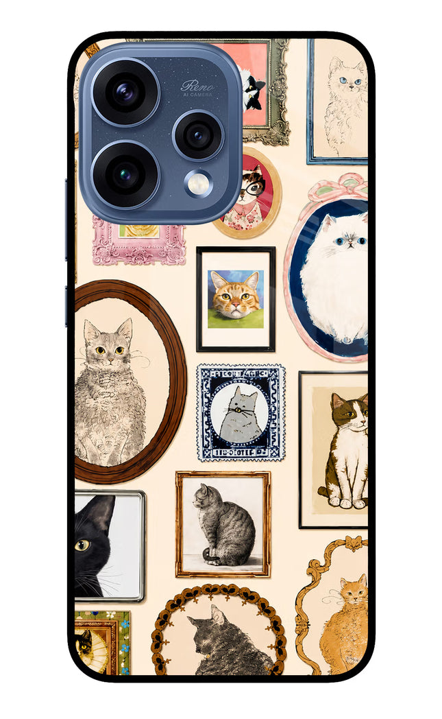 Mirror Cats Oppo Reno15 5G Glass Case