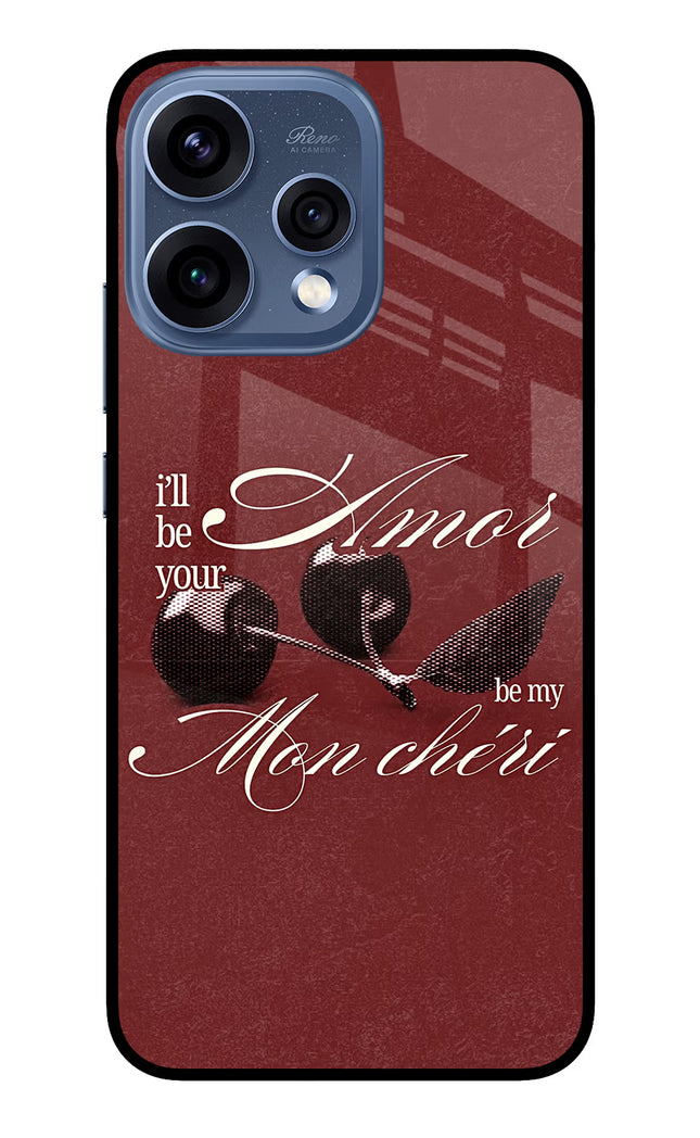 Velvet Cherry Oppo Reno15 5G Glass Case