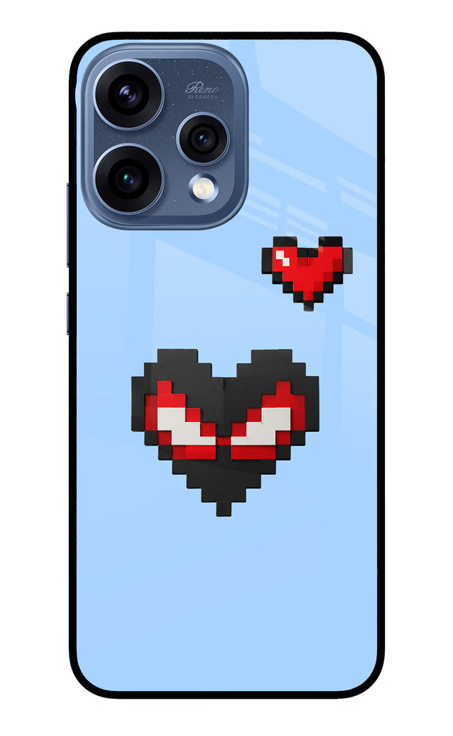 Peter Heart Oppo Reno15 5G Glass Case