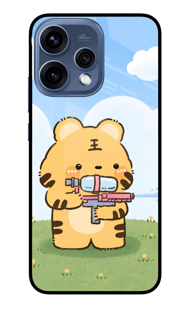 Tiger Treat Oppo Reno15 5G Glass Case