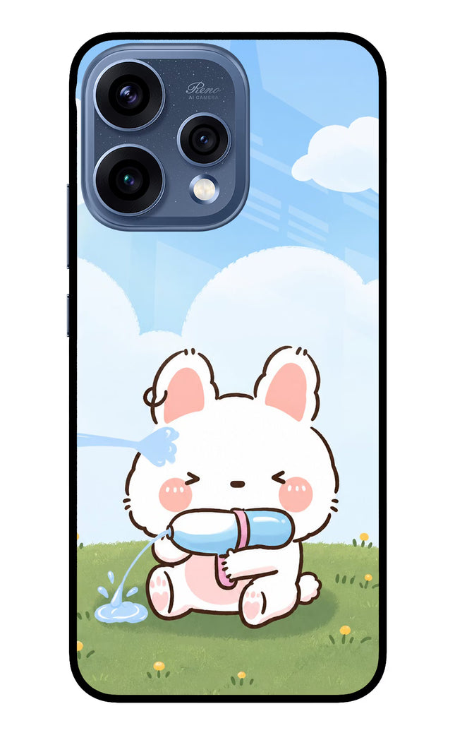 Bunny Treat Oppo Reno15 5G Glass Case