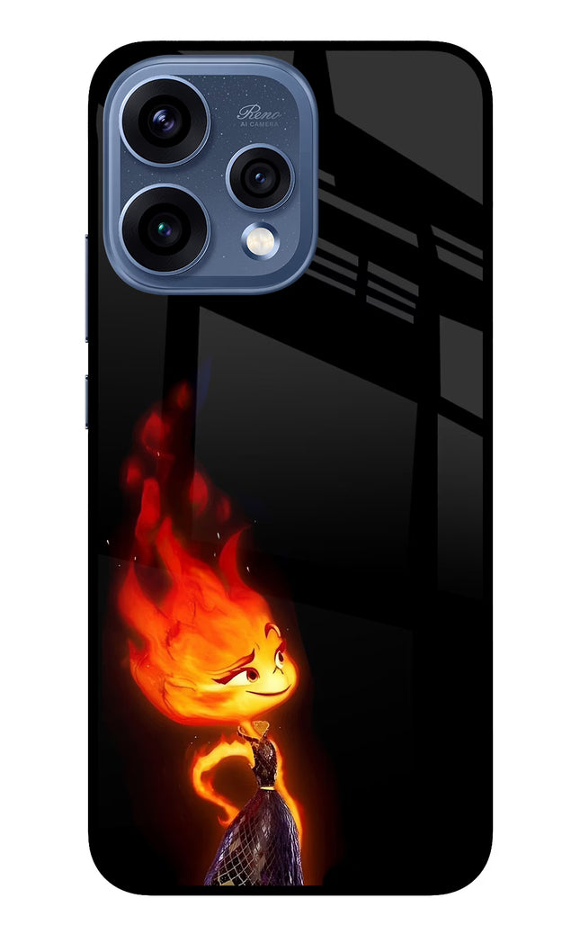 Ember Flame Oppo Reno15 5G Glass Case