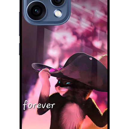 Forever Cat Oppo Reno15 5G Glass Case