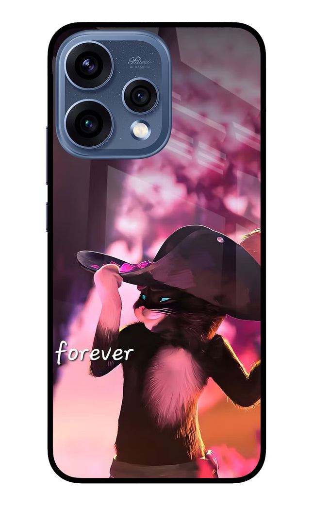 Forever Cat Oppo Reno15 5G Glass Case