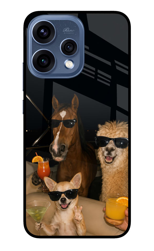 Party Squad Oppo Reno15 5G Glass Case