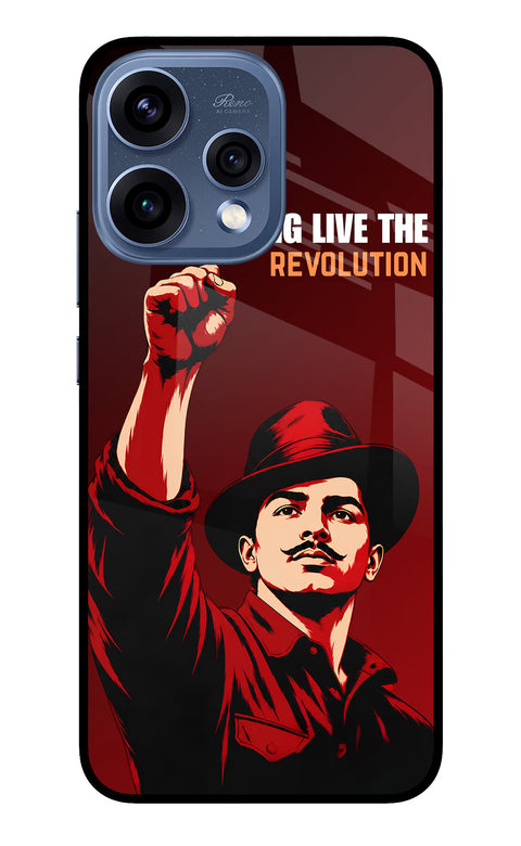 Bhagat Singh Revolution Oppo Reno15 5G Glass Case