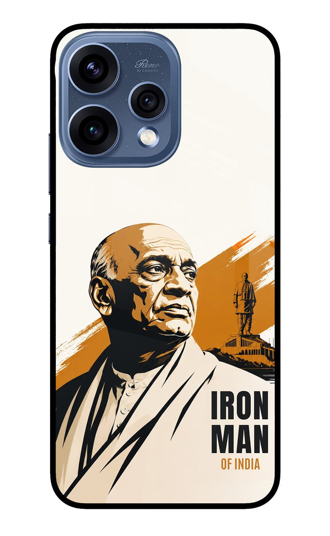 Chandrashekhar Azad Fearless Oppo Reno15 5G Glass Case