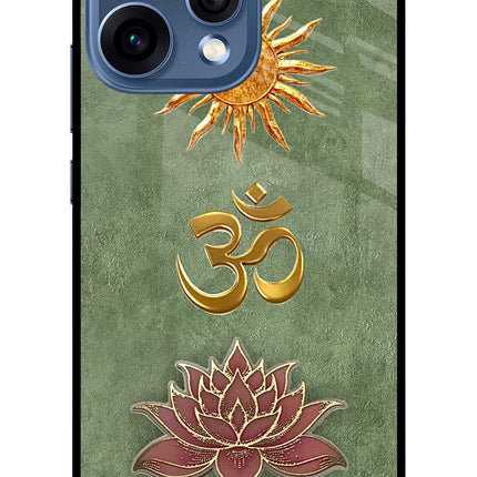 Om & Lotus Oppo Reno15 5G Glass Case