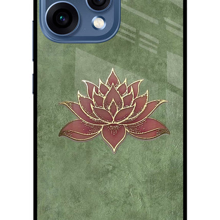 Lotus Grace Oppo Reno15 5G Glass Case