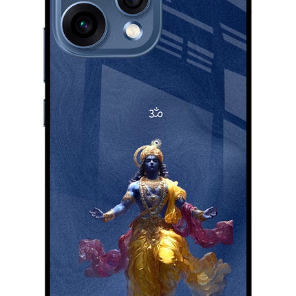Cosmic Krishna Oppo Reno15 5G Glass Case