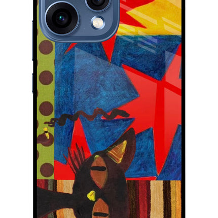 Pop Cat Oppo Reno15 5G Glass Case