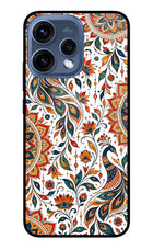 White Mayura Oppo Reno15 5G Glass Case
