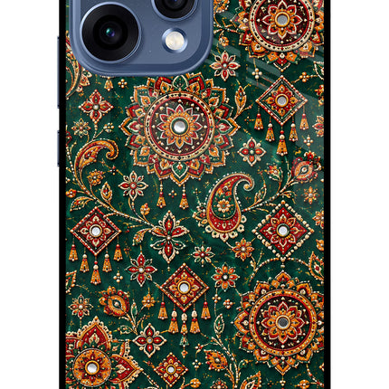 Green Pataka Oppo Reno15 5G Glass Case