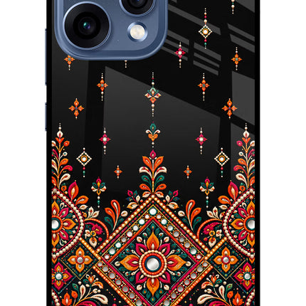 Noir Mehfil Oppo Reno15 5G Glass Case