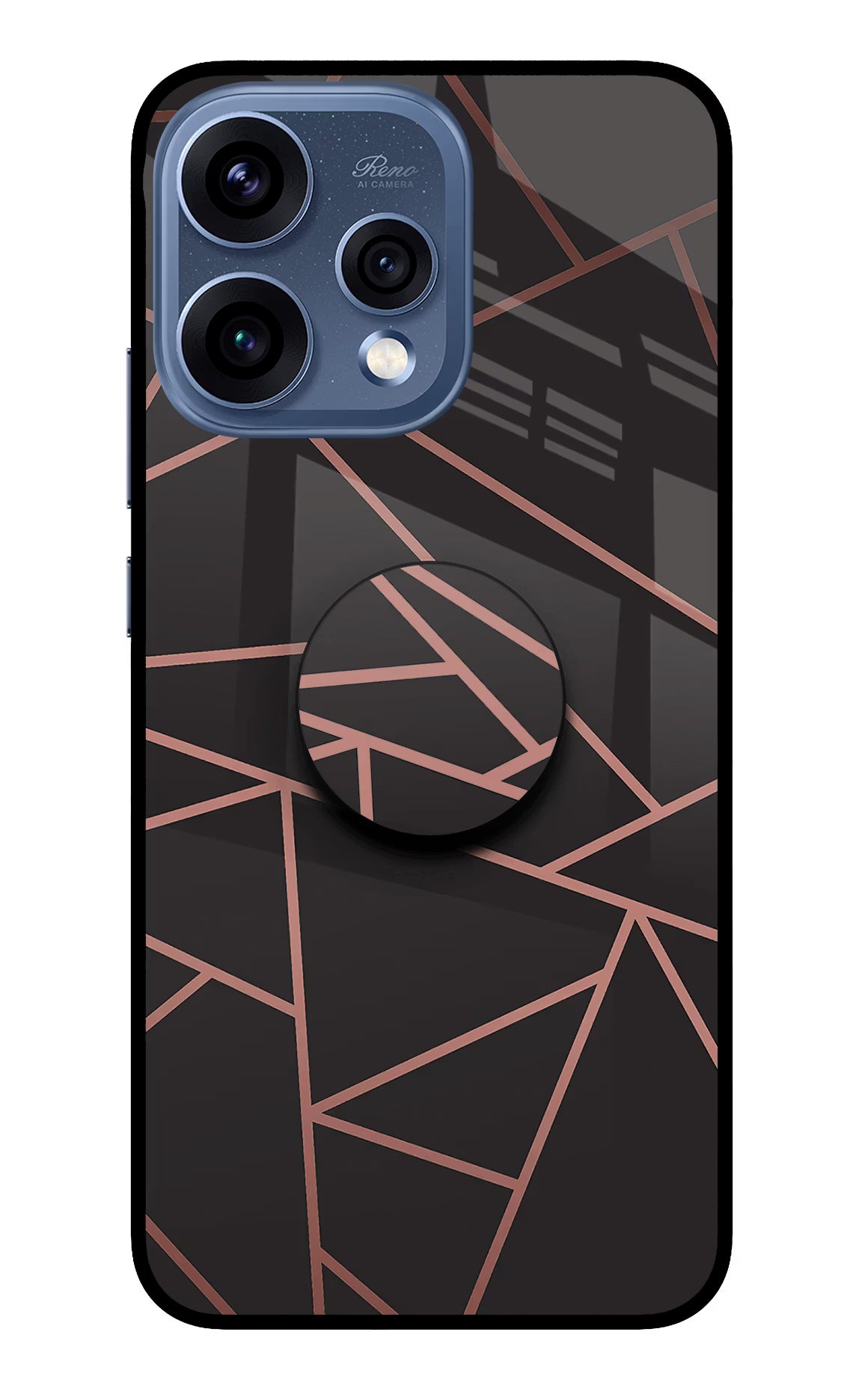 Geometric Pattern Oppo Reno15 5G Pop Case by Casekaro