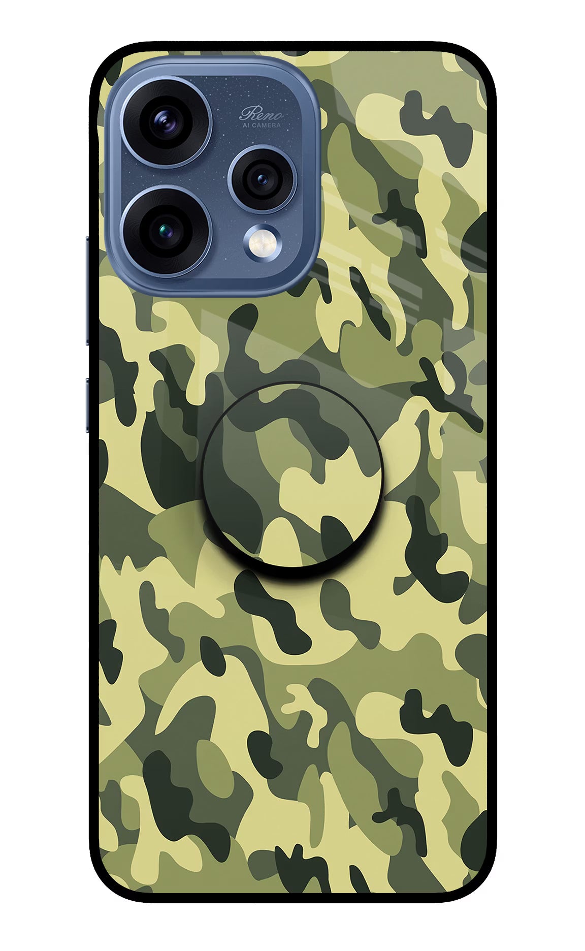 Camouflage Oppo Reno15 5G Pop Case by Casekaro