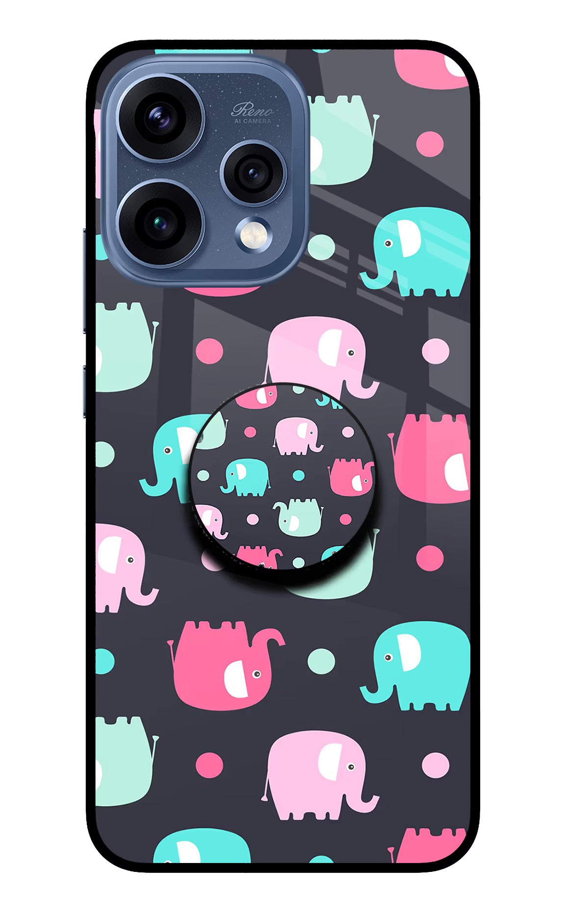 Baby Elephants Oppo Reno15 5G Pop Case by Casekaro