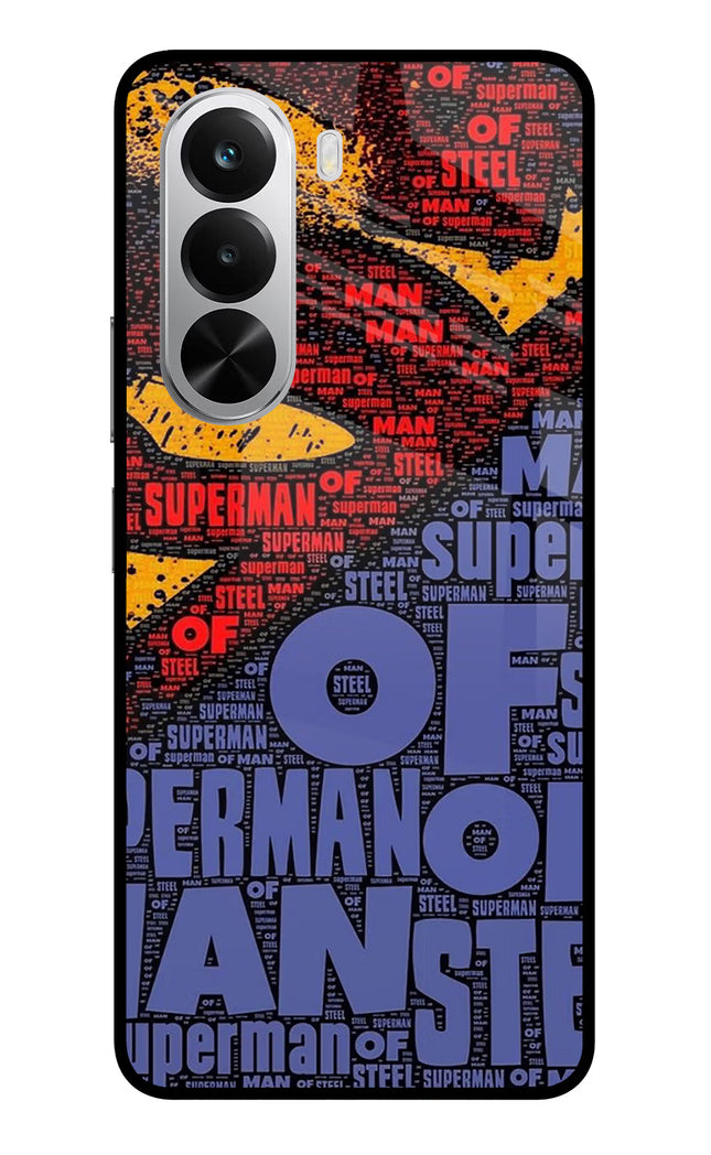 Superman Realme P4x 5G Glass Case