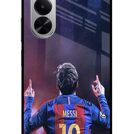 Messi Realme P4x 5G Glass Case