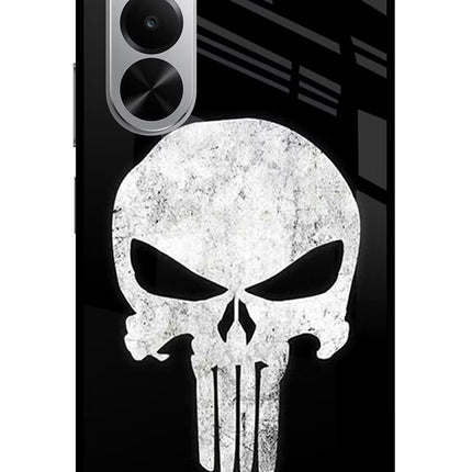 Punisher Skull Realme P4x 5G Glass Case