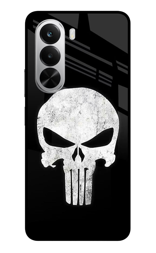 Punisher Skull Realme P4x 5G Glass Case