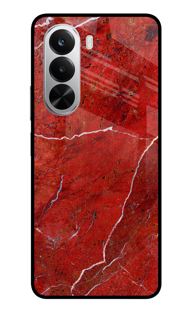 Red Marble Design Realme P4x 5G Glass Case