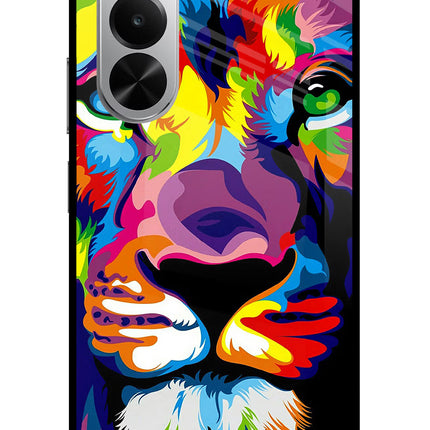 Lion Realme P4x 5G Glass Case