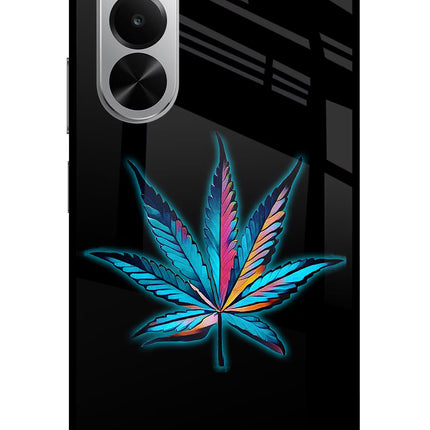 Weed Realme P4x 5G Glass Case