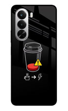 Coffee Realme P4x 5G Glass Case
