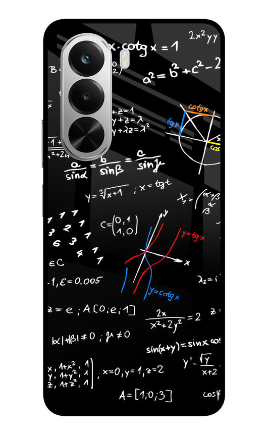 Mathematics Formula Realme P4x 5G Glass Case