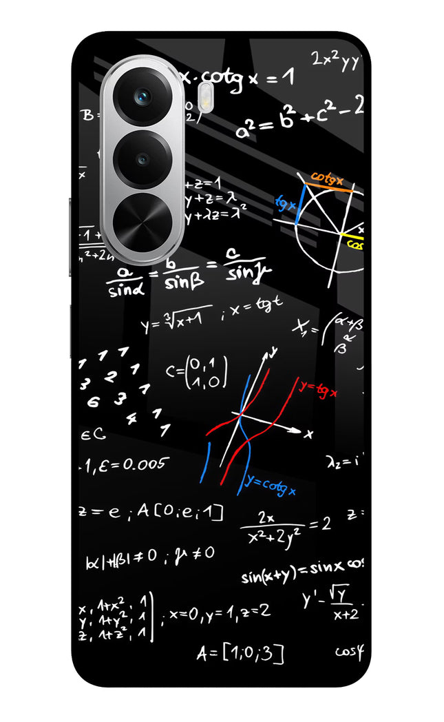 Mathematics Formula Realme P4x 5G Glass Case