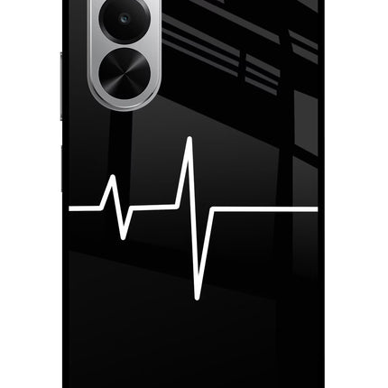 Heart Beats Realme P4x 5G Glass Case