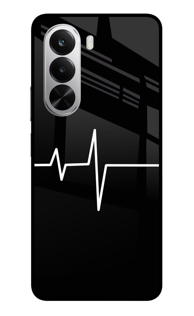 Heart Beats Realme P4x 5G Glass Case