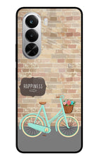 Happiness Artwork Realme P4x 5G Glass Case