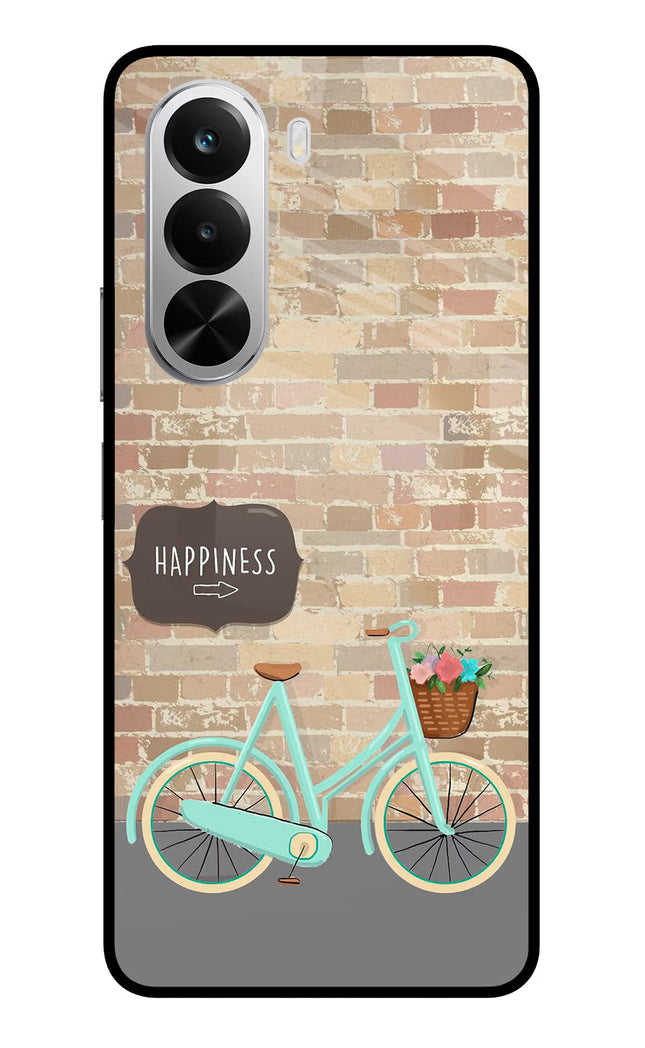 Happiness Artwork Realme P4x 5G Glass Case