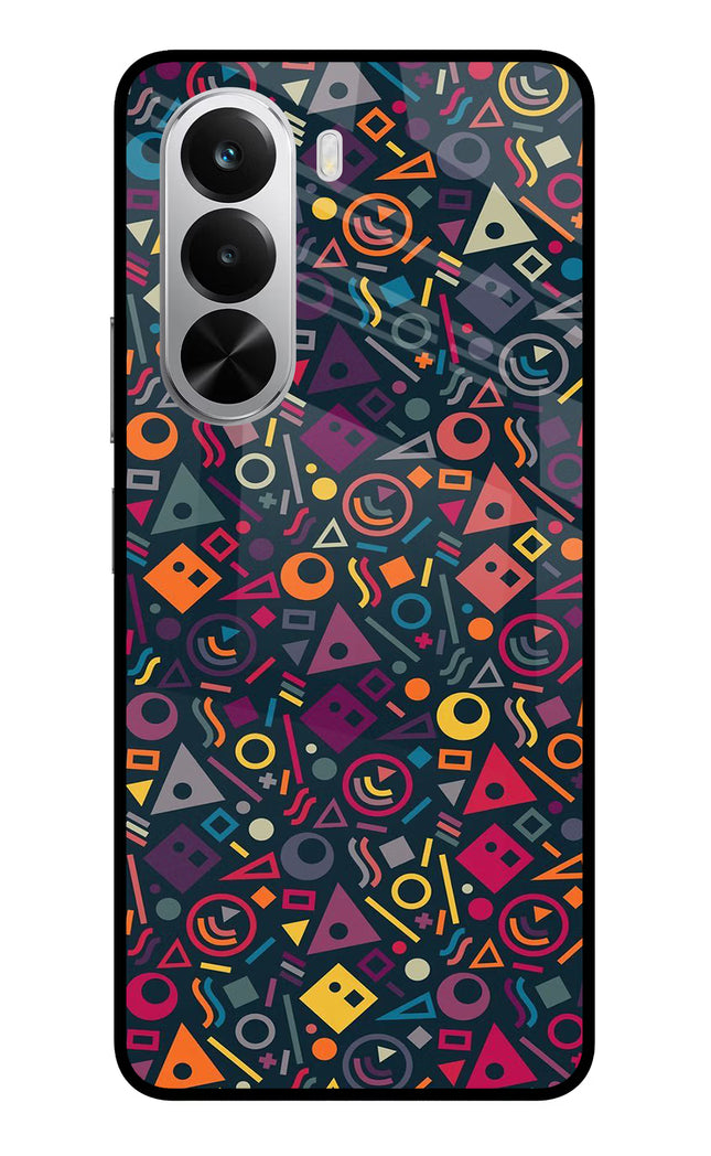 Geometric Abstract Realme P4x 5G Glass Case