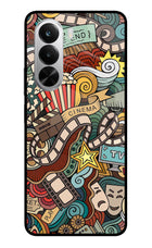 Cinema Abstract Realme P4x 5G Glass Case
