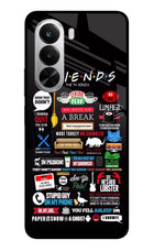 FRIENDS Realme P4x 5G Glass Case