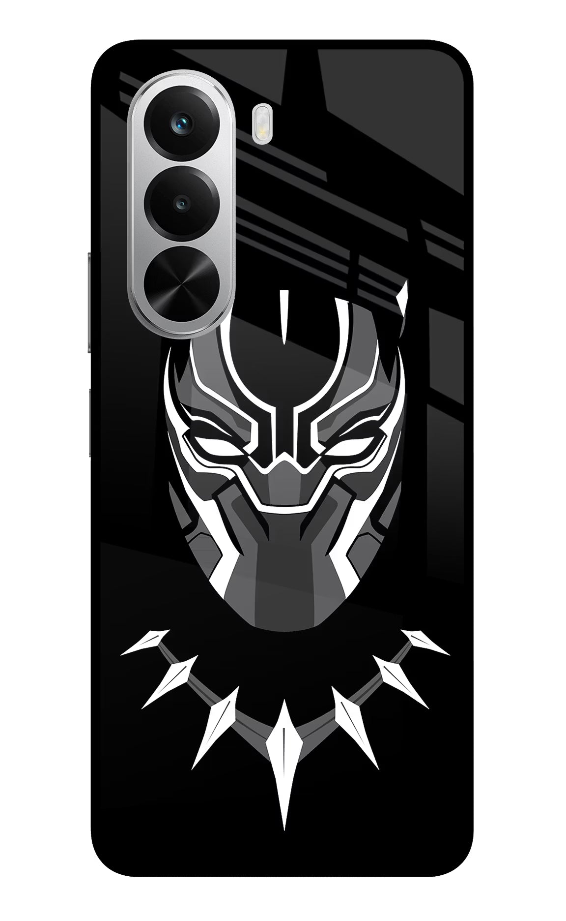 Black Panther Realme P4x 5G Glass Case Back Cover by Casekaro