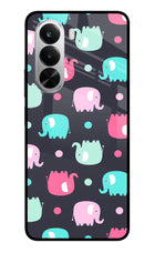 Elephants Realme P4x 5G Glass Case