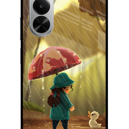 Rainy Day Realme P4x 5G Glass Case