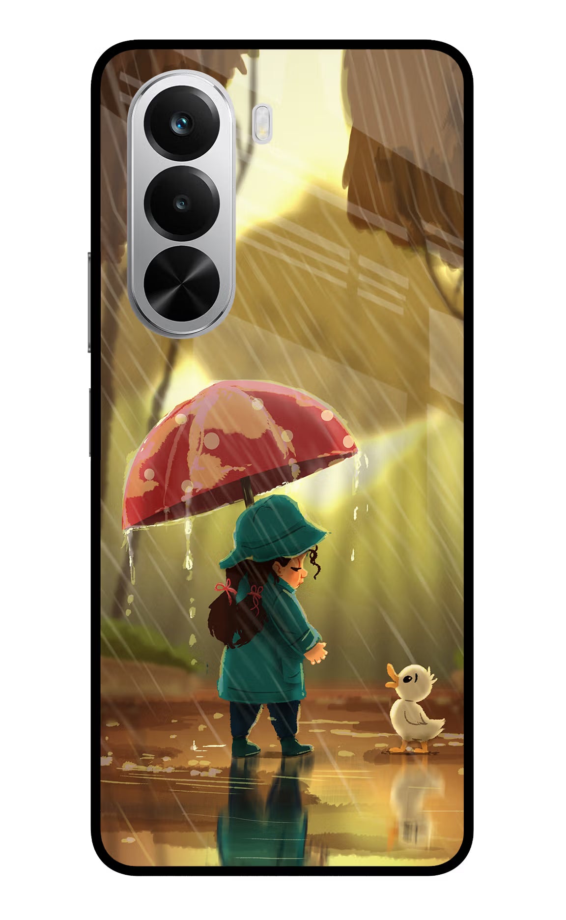 Rainy Day Realme P4x 5G Glass Case