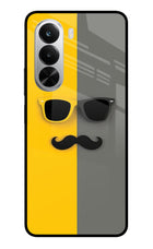 Sunglasses with Mustache Realme P4x 5G Glass Case
