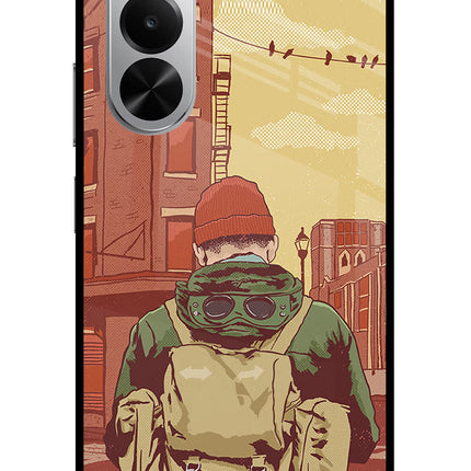 Adventurous Realme P4x 5G Glass Case