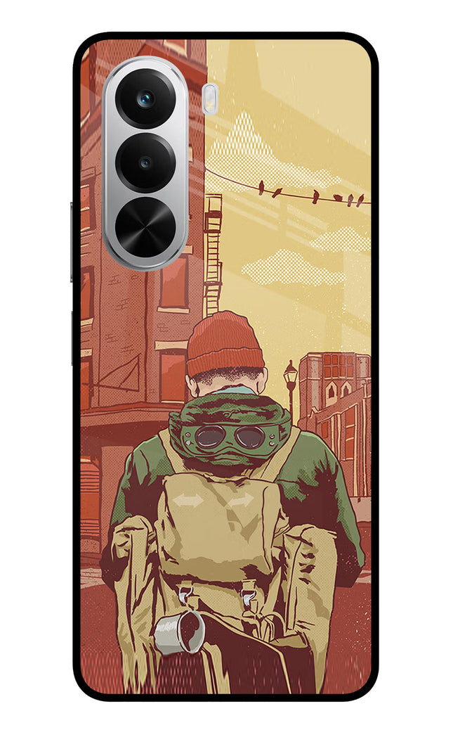 Adventurous Realme P4x 5G Glass Case