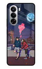 Chilling Couple Realme P4x 5G Glass Case