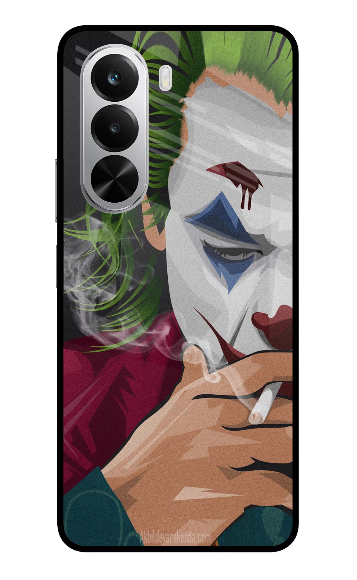 Joker Smoking Realme P4x 5G Glass Case