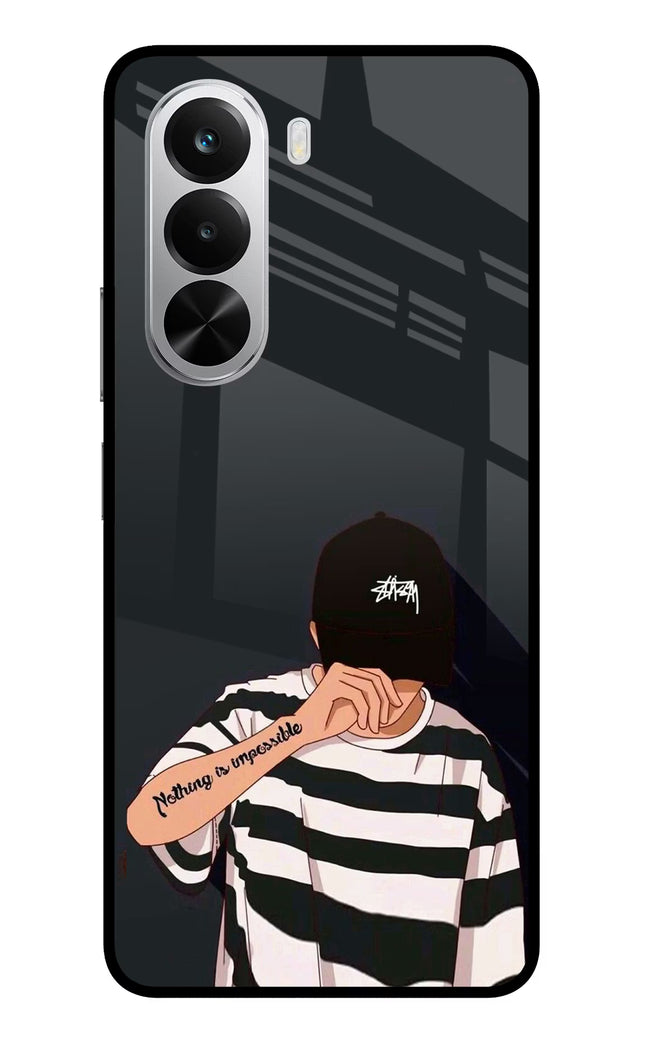 Aesthetic Boy Realme P4x 5G Glass Case