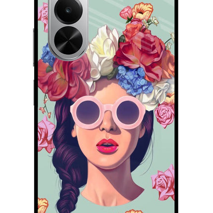 Pretty Girl Realme P4x 5G Glass Case