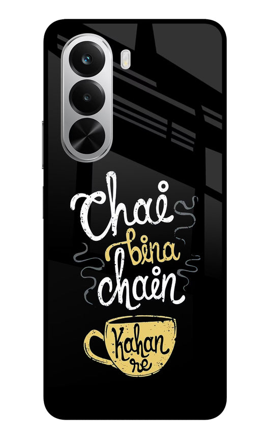 Chai Bina Chain Kaha Re Realme P4x 5G Glass Case